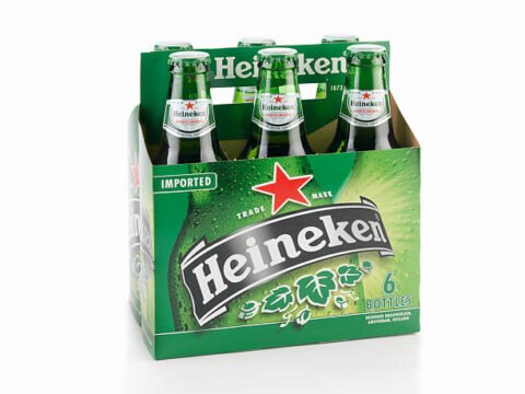 6 pack de Heineken